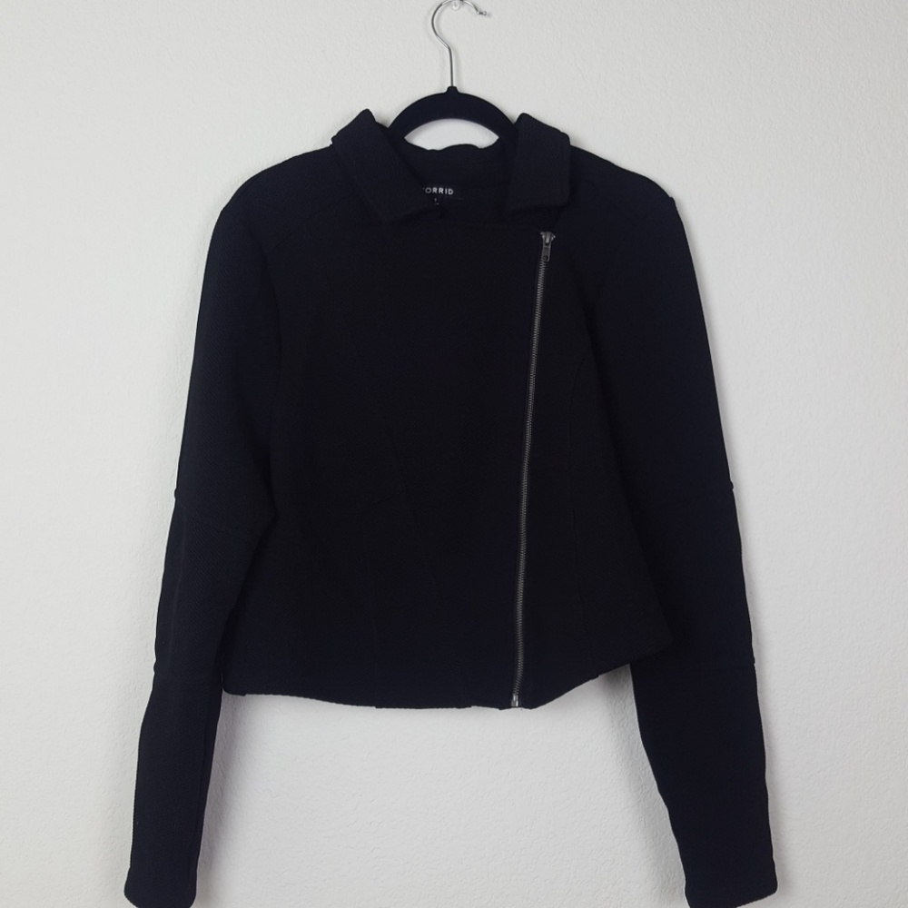 Black Torrid Moto jacket